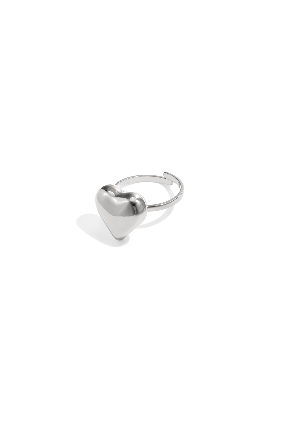 Statement ring classic heart